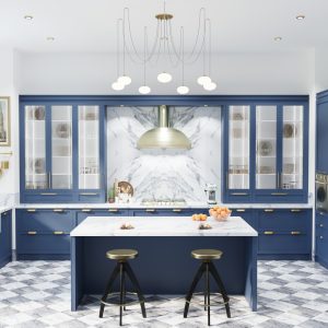 Serenli Lake Mutfak Dolabı - Çerçeveli Shaker Tasarım